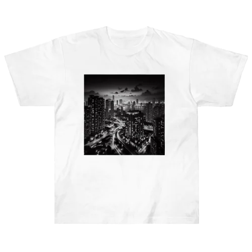 夜景 Heavyweight T-Shirt