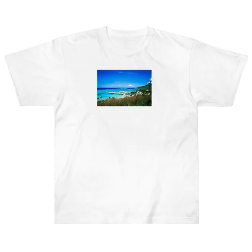 ハワイの風景 ヘビーウェイトTシャツ