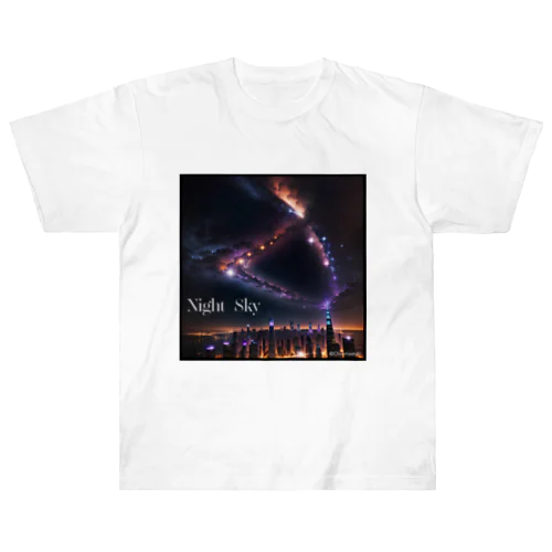 night sky Heavyweight T-Shirt