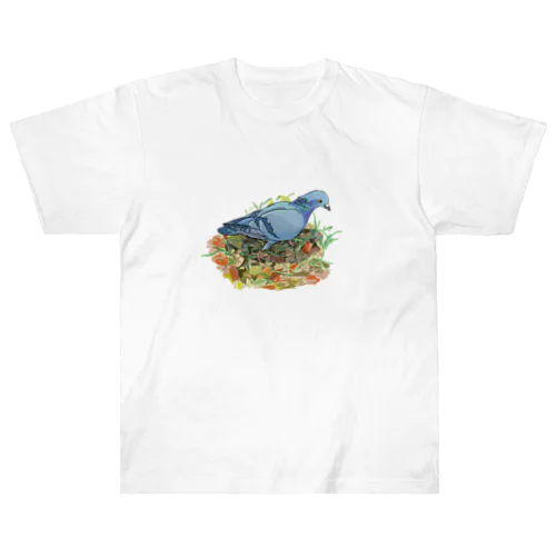 鳩 ヘビーウェイトTシャツ