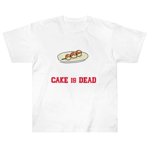 cake is dead2 ヘビーウェイトTシャツ