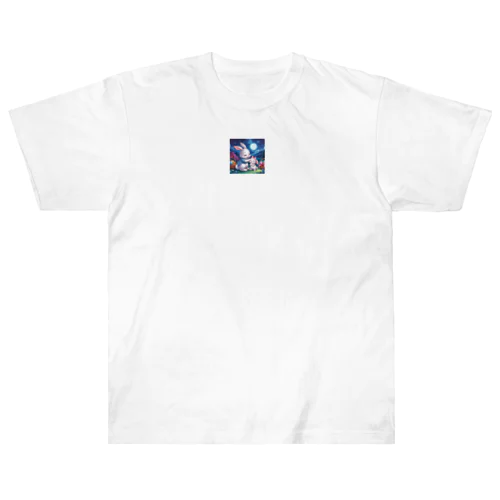 快眠子ウサギ Heavyweight T-Shirt