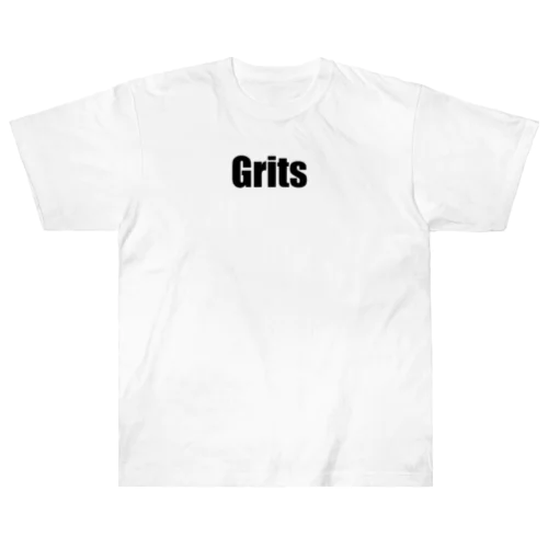 Grits （宇宙）バックプリント Heavyweight T-Shirt