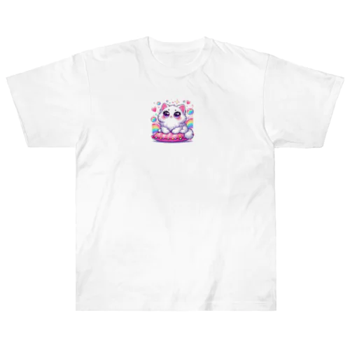 ねこちゃん Heavyweight T-Shirt