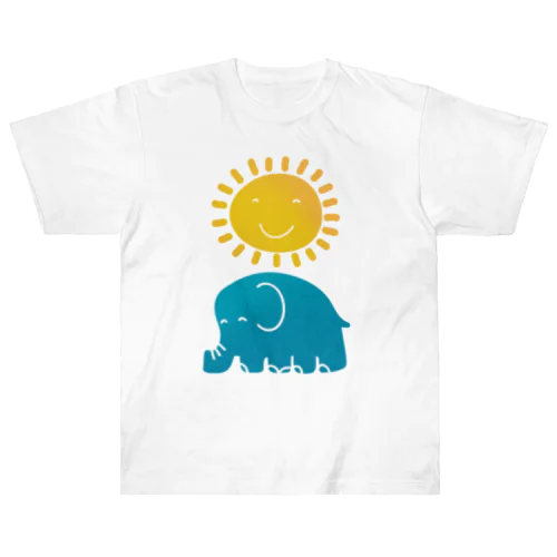 晴れだゾーウ！ Heavyweight T-Shirt