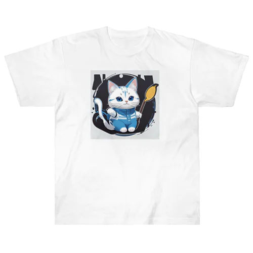 猫グッズ ヘビーウェイトTシャツ