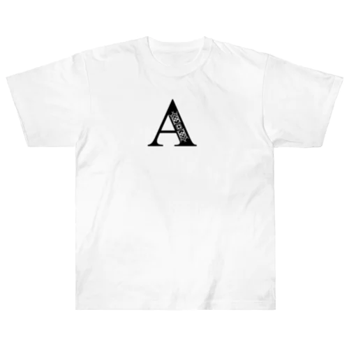 アイヌ文様✖️アルファベット ヘビーウェイトTシャツ