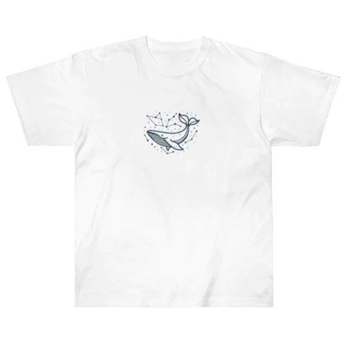 海響く鯨歌 Heavyweight T-Shirt