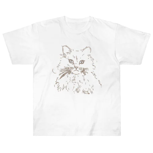 名前はショーン｜イケメンなねこ Heavyweight T-Shirt