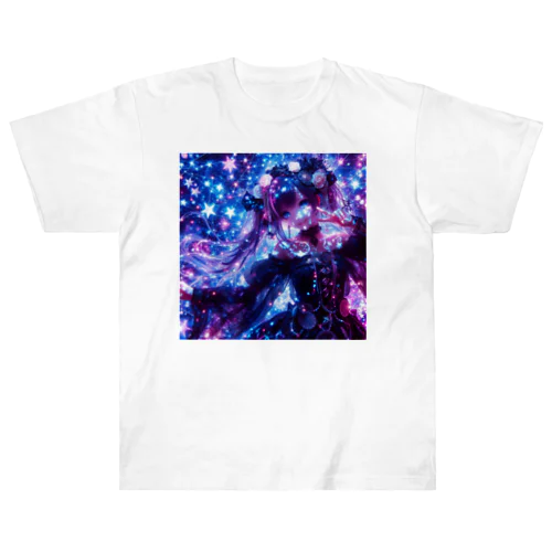 ゴスロリ魔法少女 Heavyweight T-Shirt