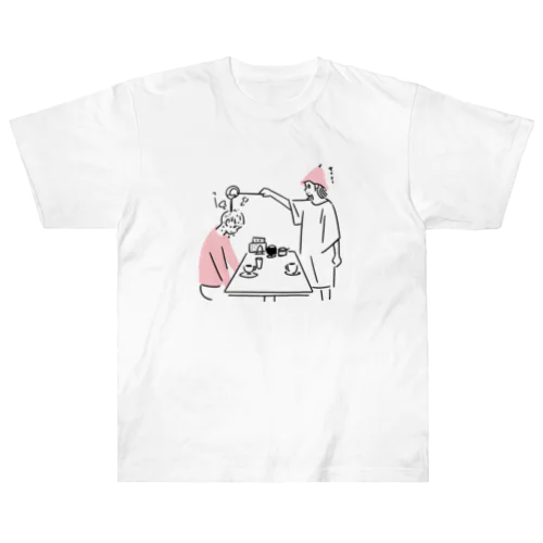 浮気されたサウナ好きガール Heavyweight T-Shirt