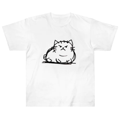 おこねこ ヘビーウェイトTシャツ