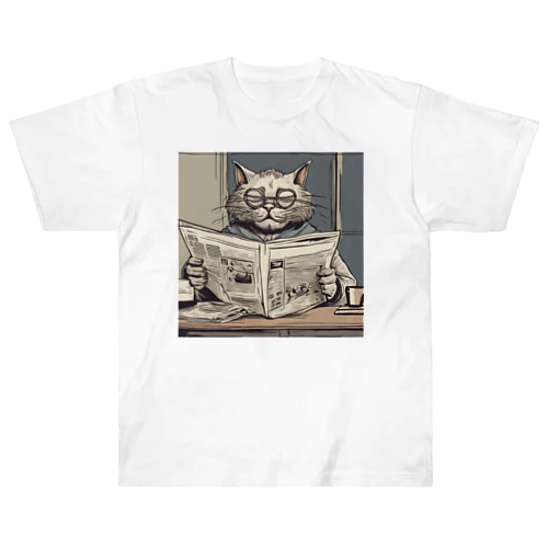 おじ猫 Heavyweight T-Shirt