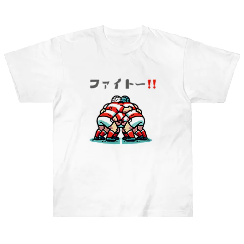 ダブルスクラム Heavyweight T-Shirt