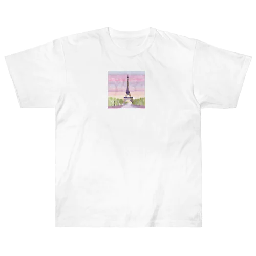 パリの街並み🗼グッズ Heavyweight T-Shirt