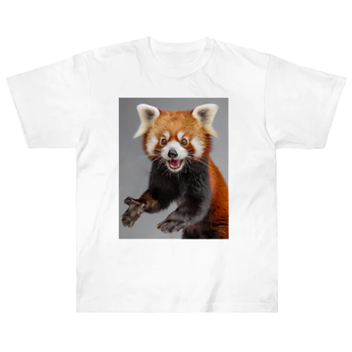 レッサーパンダ🤷 ヘビーウェイトTシャツ