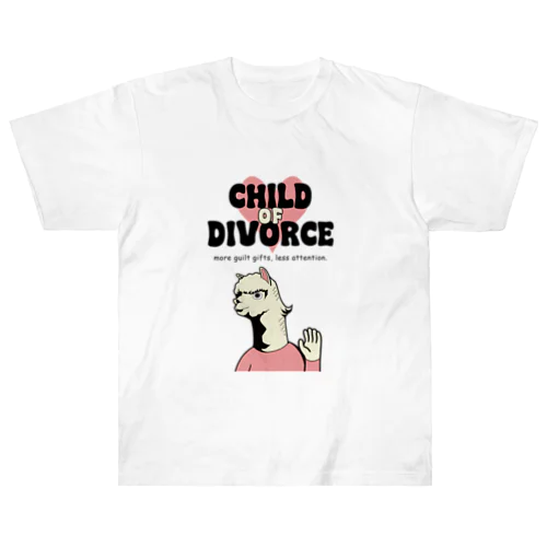 Child of Divorce  Heavyweight T-Shirt