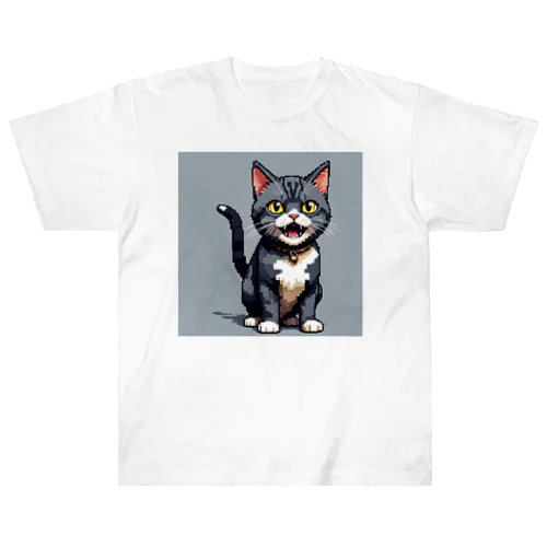 にゃーな猫ちゃん ヘビーウェイトTシャツ