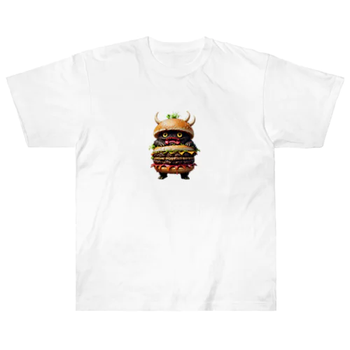 トリプル肉厚ビーフバーガー妖怪　バグドガルド ヘビーウェイトTシャツ