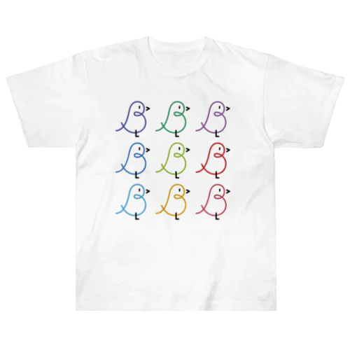 B-Bird 9 ヘビーウェイトTシャツ