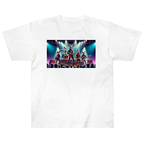 ワイルドロックフェスタ - ダンシングアニマルズ Heavyweight T-Shirt