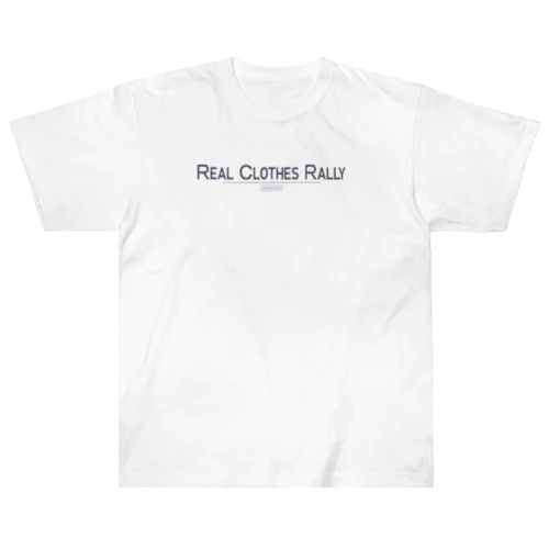 REAL CLOTHES RALLY Heavyweight T-Shirt