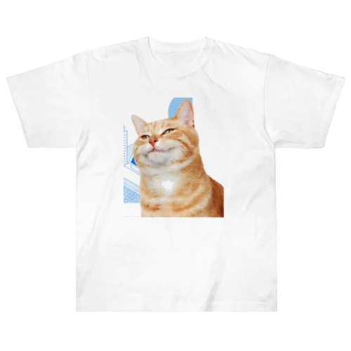 猫なのだ Heavyweight T-Shirt