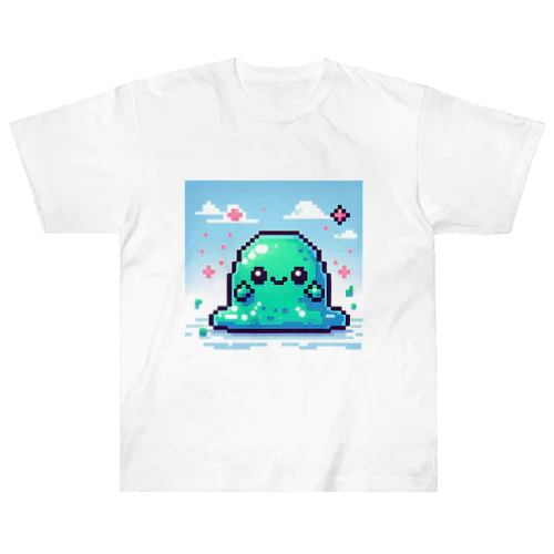 ドット絵　スライム ヘビーウェイトTシャツ