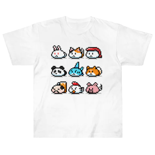 ドットあにまるズ ヘビーウェイトTシャツ