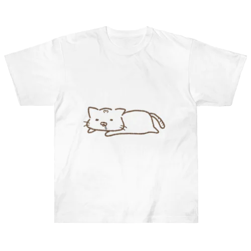 だらけ猫 Heavyweight T-Shirt