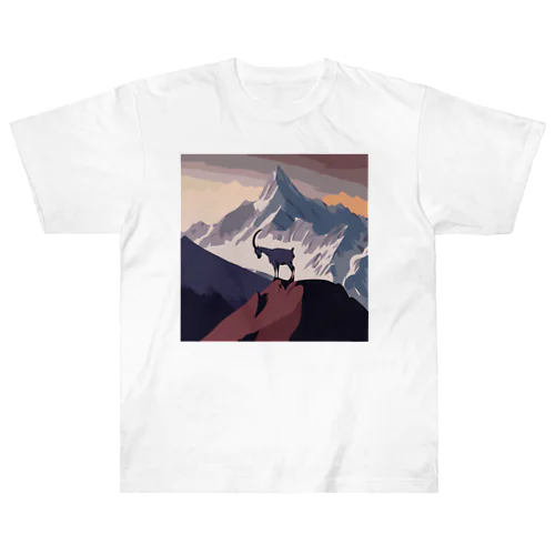 Mountain Foot Goat Heavyweight T-Shirt