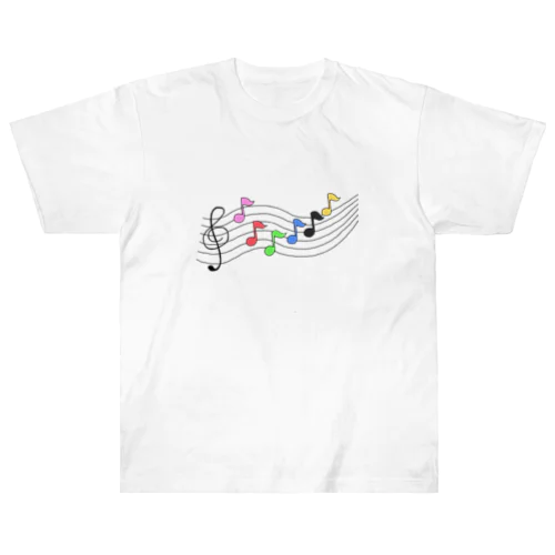 Six melody ヘビーウェイトTシャツ