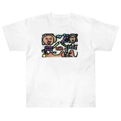 芋🍠掘り by 5-year-old Heavyweight T-Shirt