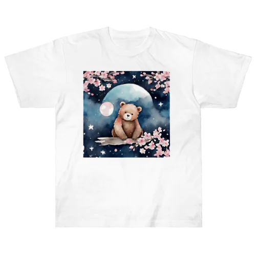 sakura_bear Heavyweight T-Shirt