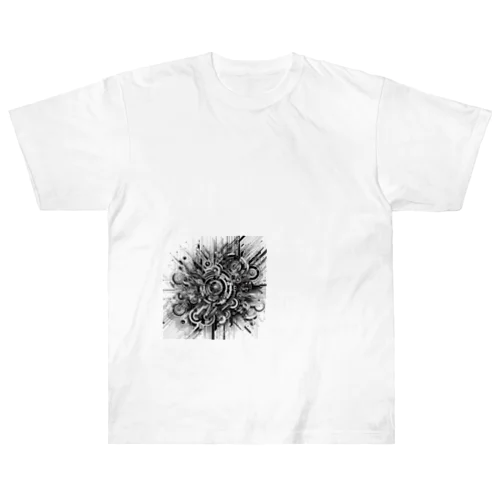 啜り続け、そして、、、 Heavyweight T-Shirt