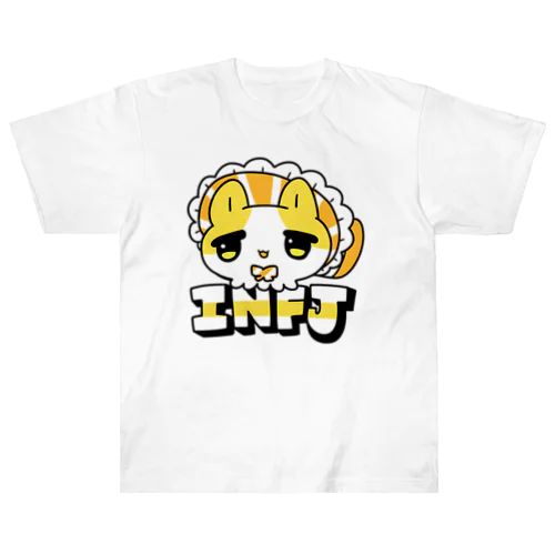 16性格タコちゃんず INFJ ヘビーウェイトTシャツ