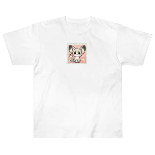 耳長フェネックちゃん21 Heavyweight T-Shirt