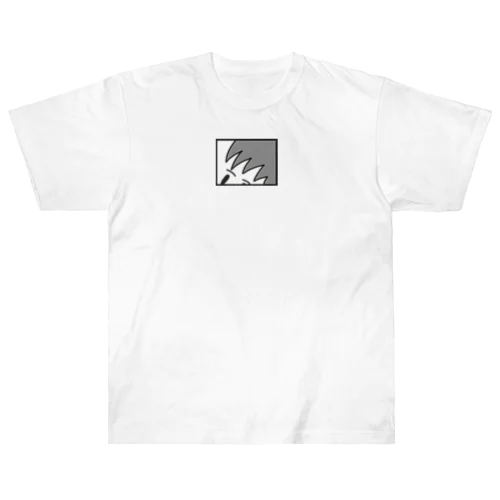 シャイガール・シャイボーイ（グレー） Heavyweight T-Shirt