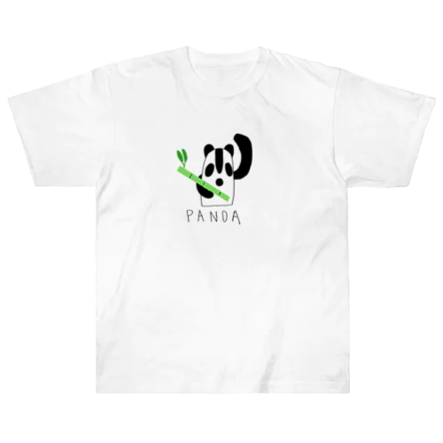 はにPANDA ヘビーウェイトTシャツ