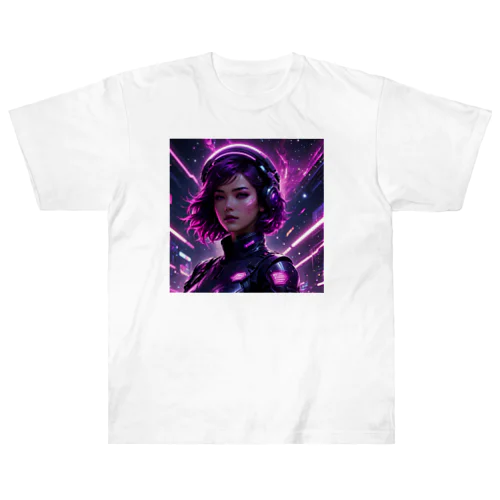 Orbiting Girl Heavyweight T-Shirt