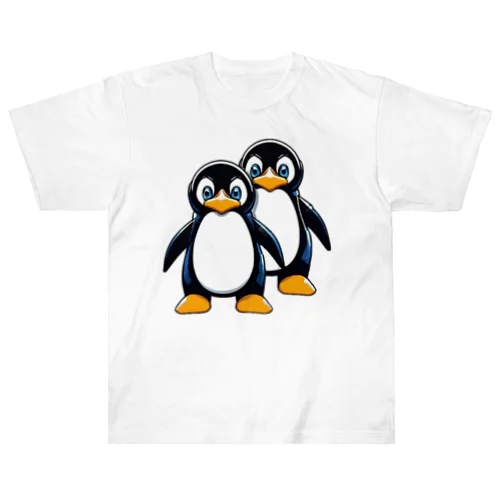 Muscle Penguin ヘビーウェイトTシャツ