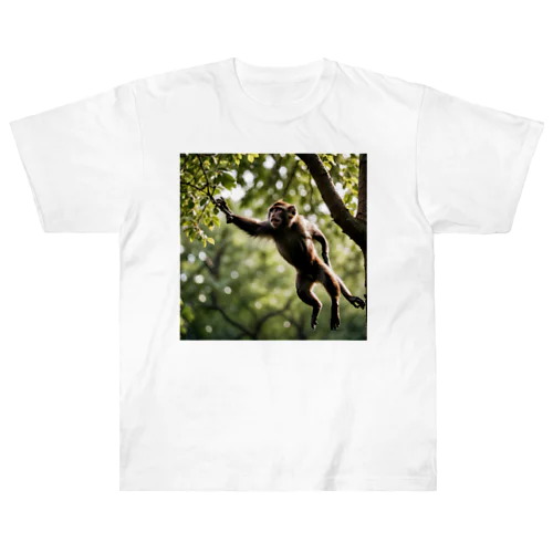 猿も木から落ちる Heavyweight T-Shirt