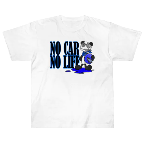 NO CAR　NO LIFE ヘビーウェイトTシャツ