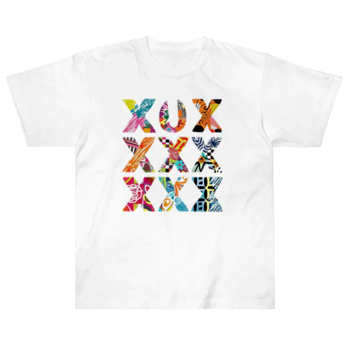 xxxxxxxx カラフル・クロス：多様性の融合 Heavyweight T-Shirt