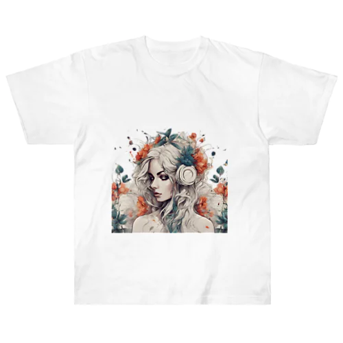 horde of flowers Heavyweight T-Shirt