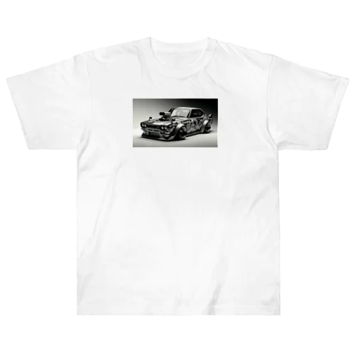 かっこいい　車 Heavyweight T-Shirt