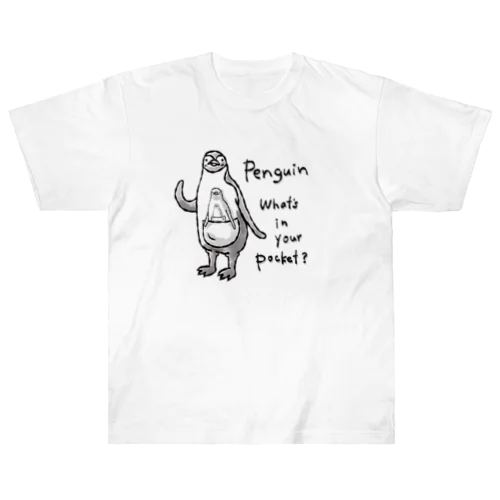 ペンギンポケット ヘビーウェイトTシャツ