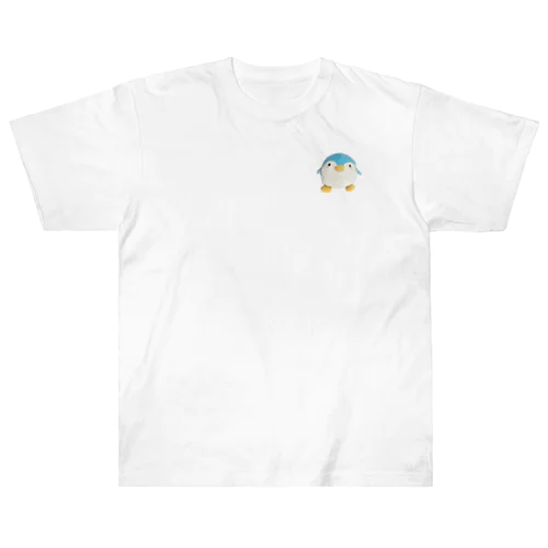 毛玉のペンギンぬいぐるみ Heavyweight T-Shirt