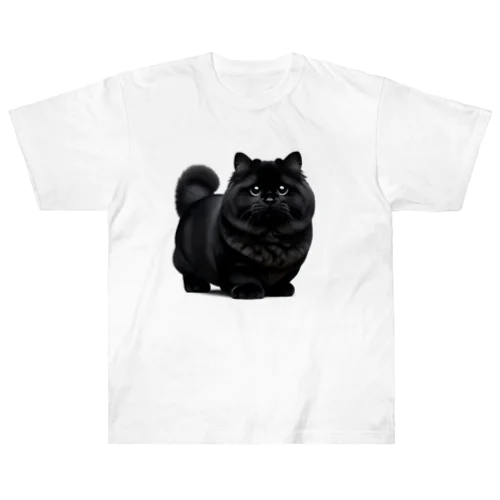 黒猫 Heavyweight T-Shirt