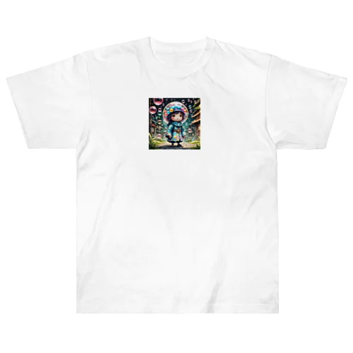 シャボン玉妖怪　パプル Heavyweight T-Shirt